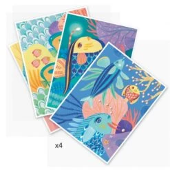 Djeco Sous La Mer - Feutres Pinceaux -Le Monde Heureux De Djeco sous la mer feutres pinceaux 2