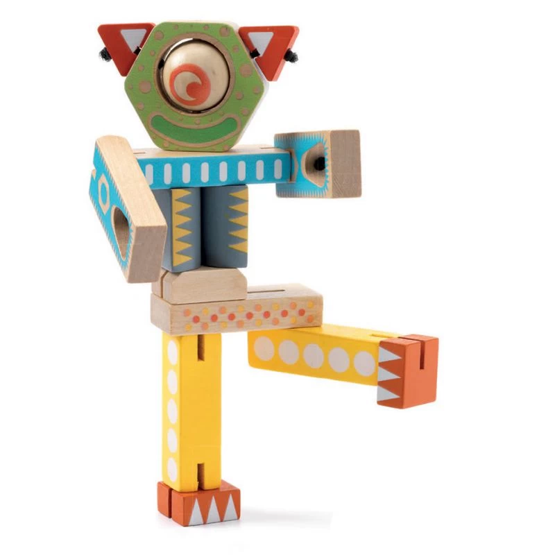 Djeco Ze Elastorobot - Jeux De Construction Dès 3 Ans 4 Djeco Ze Elastorobot - Jeux De Construction Dès 3 Ans – Image 2