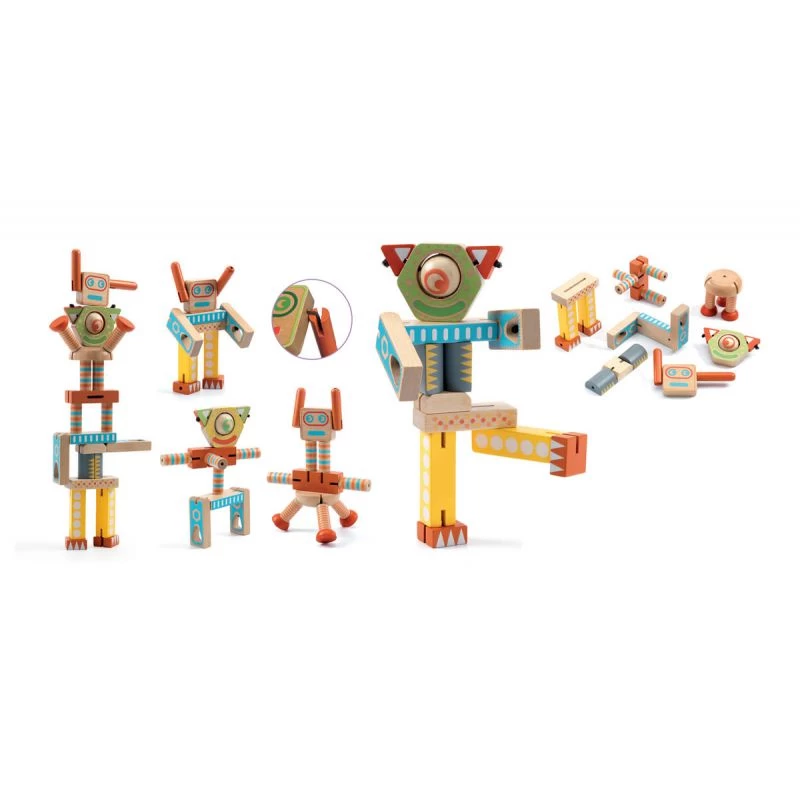 Djeco Ze Elastorobot - Jeux De Construction Dès 3 Ans 5 Djeco Ze Elastorobot - Jeux De Construction Dès 3 Ans – Image 3