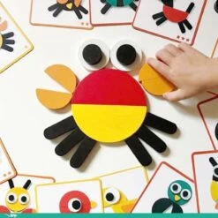 Djeco Ze Geoanimo - Jeu De Formes Et Couleurs - 3 Ans -Le Monde Heureux De Djeco ze geoanimo jeu de construction 3 ans 10