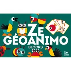 Djeco Ze Geoanimo - Jeu De Formes Et Couleurs - 3 Ans -Le Monde Heureux De Djeco ze geoanimo jeu de construction 3 ans 12