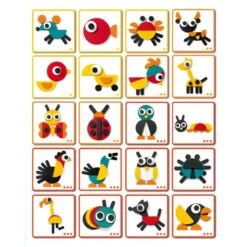 Djeco Ze Geoanimo - Jeu De Formes Et Couleurs - 3 Ans -Le Monde Heureux De Djeco ze geoanimo jeu de construction 3 ans 14